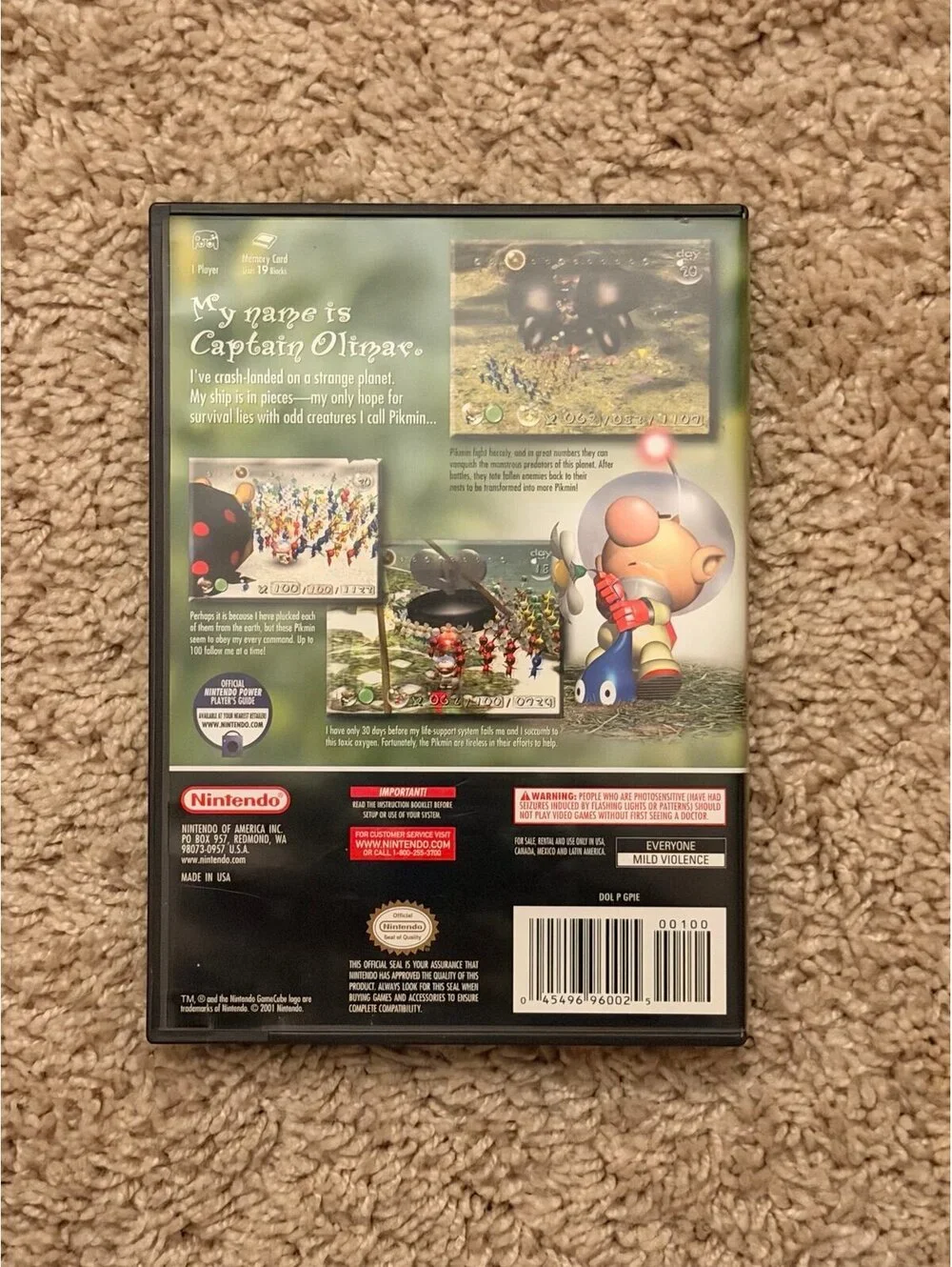 Pikmin for Nintendo GameCube